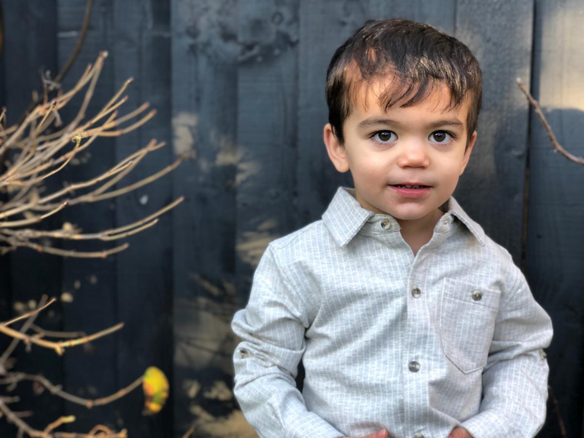 Grey Jersey Stripe Shirt