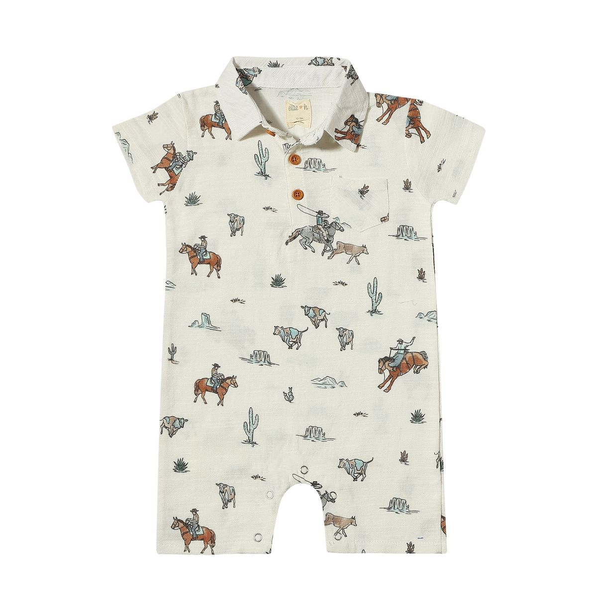 Finley Western Romper