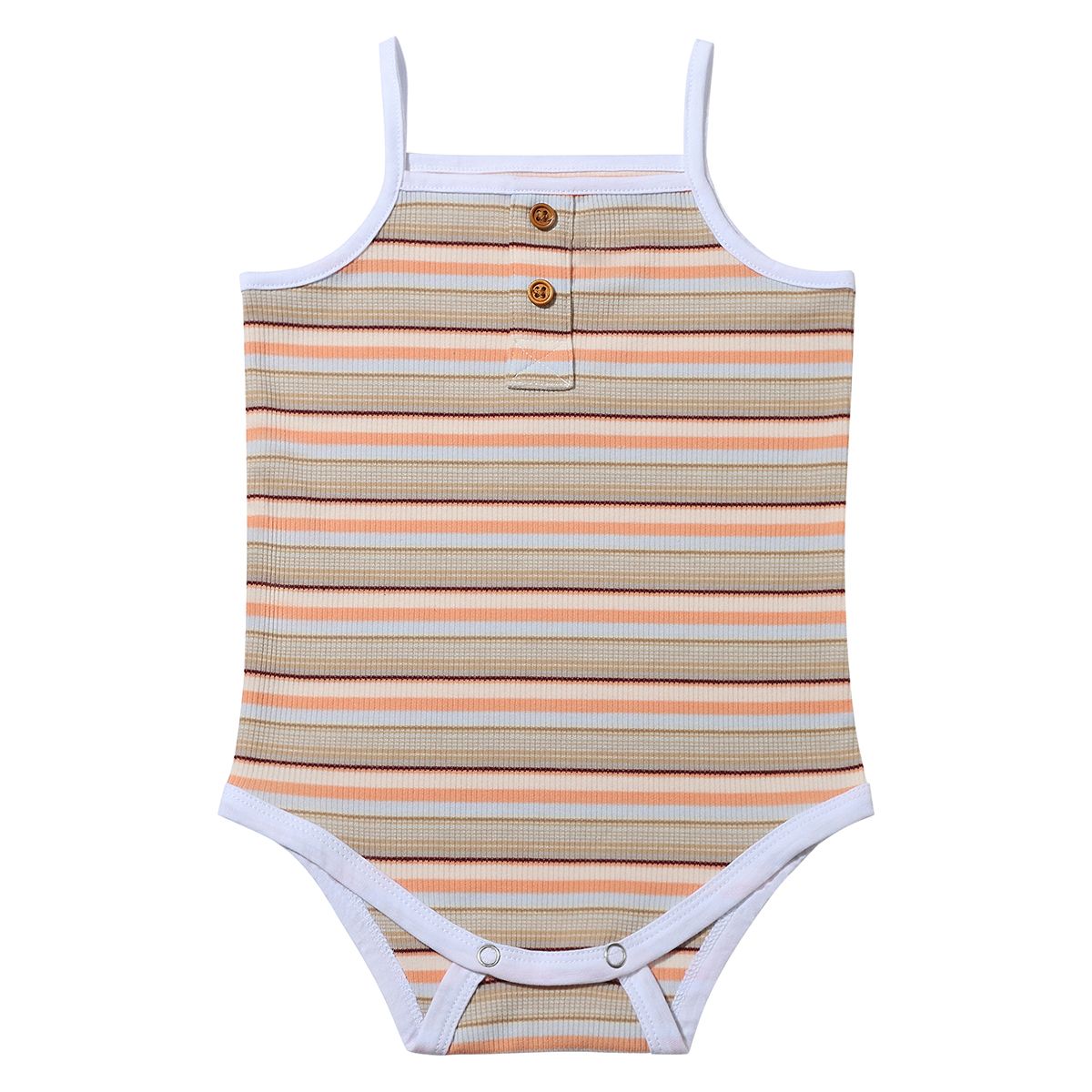 Natural Retro Stripe 2pc Set