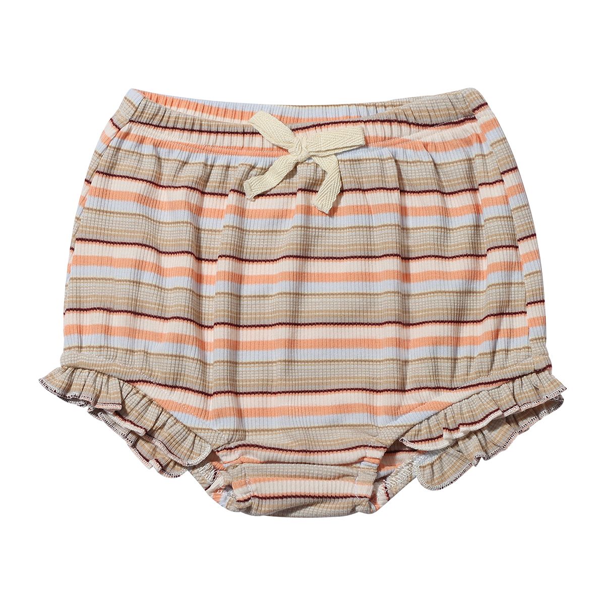 Natural Retro Stripe 2pc Set