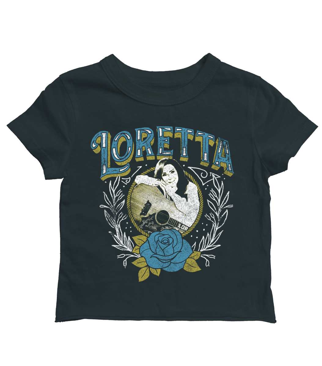 Loretta Lynn Girls Fitted Tee