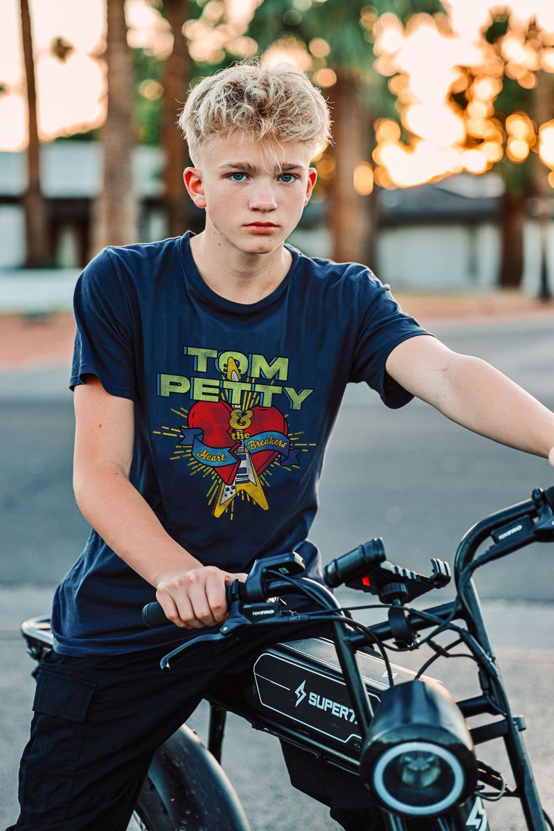 BLK Tom Petty and The Heartbreakers Tee