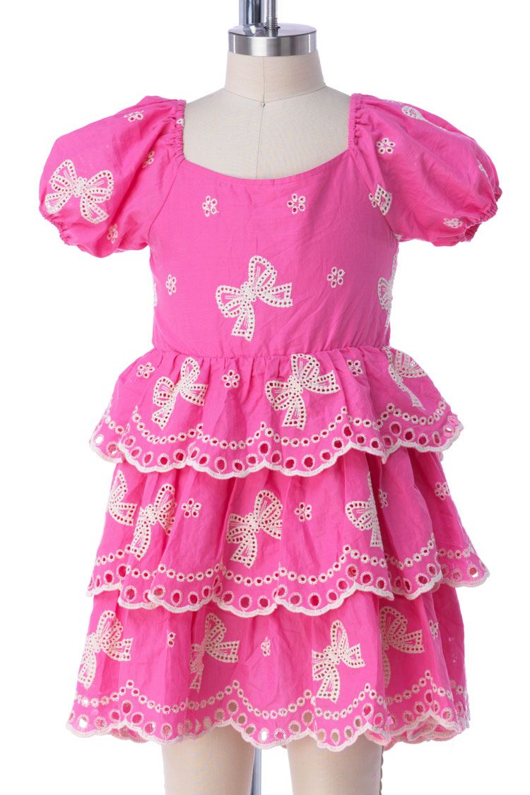 Hot Pink Fauna Dress
