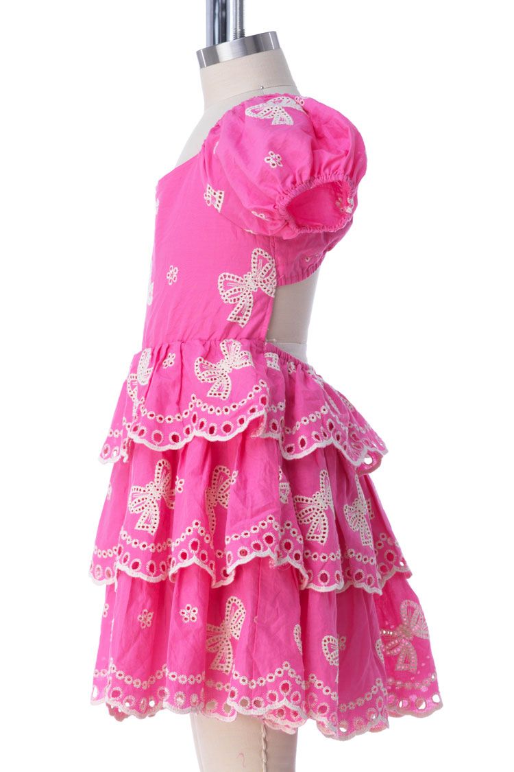 Hot Pink Fauna Dress