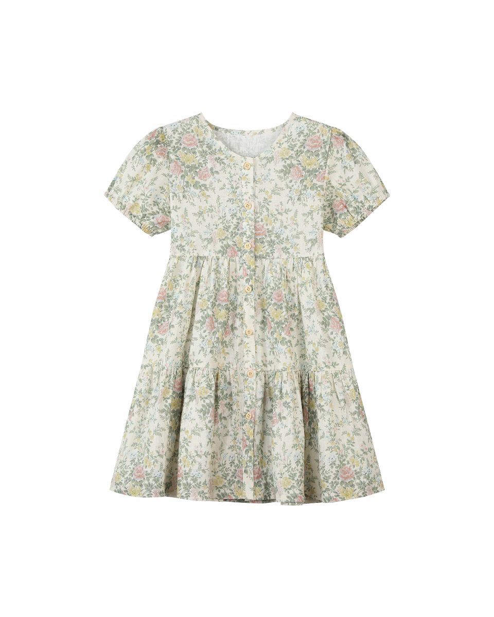 Cream Cottage Blooms Dress