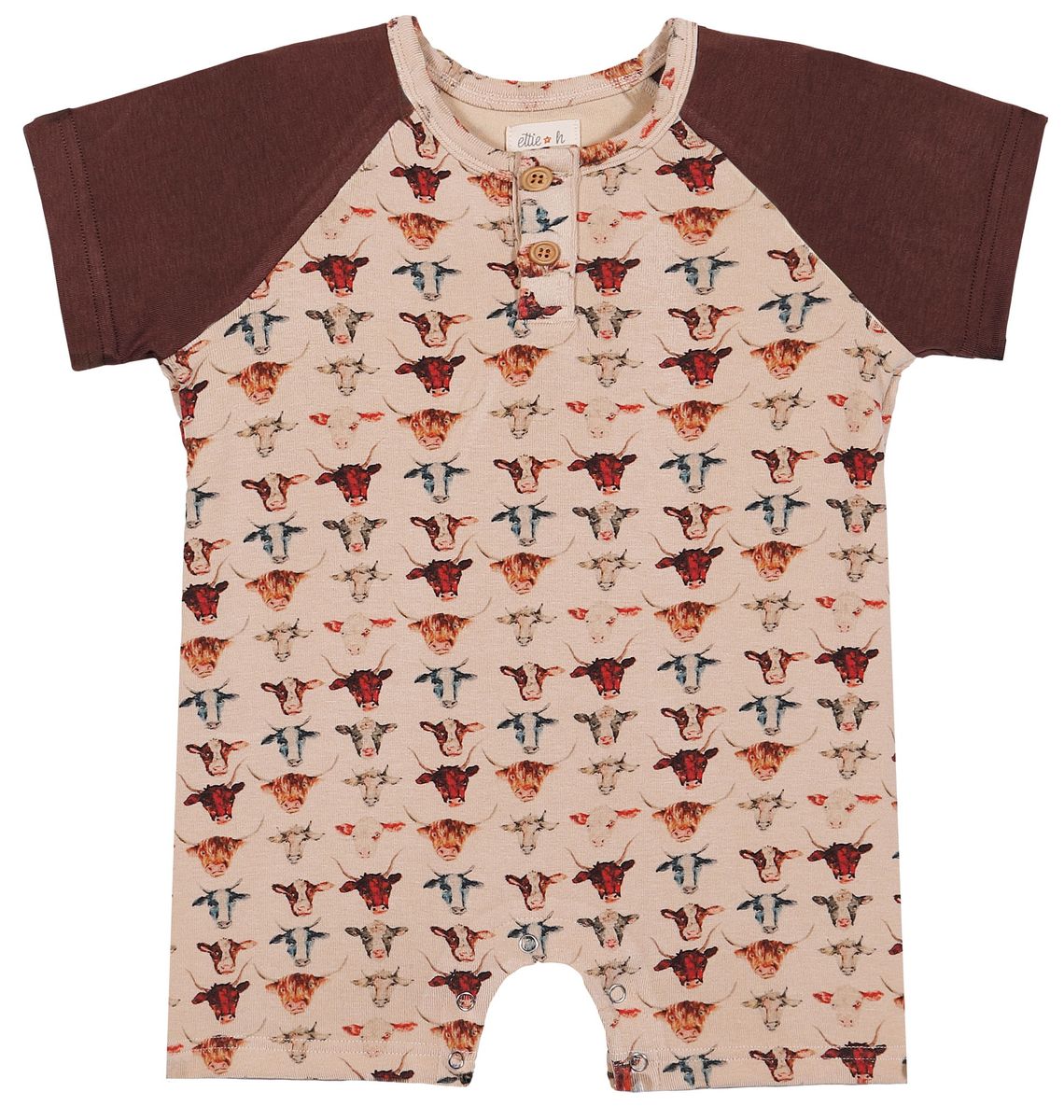 Cows Finley Romper