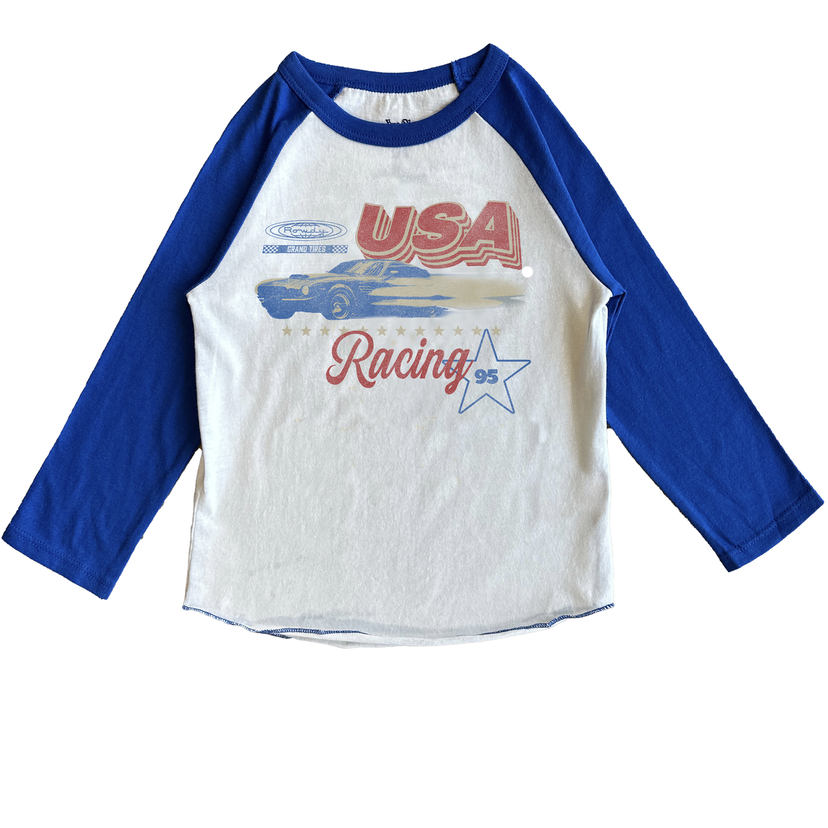 USA Racing Raglan Tee