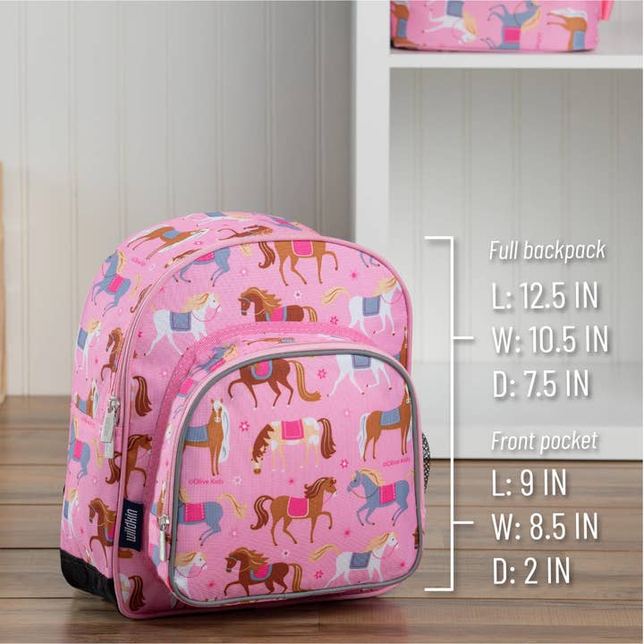 Horses Backpack - 12 inch
