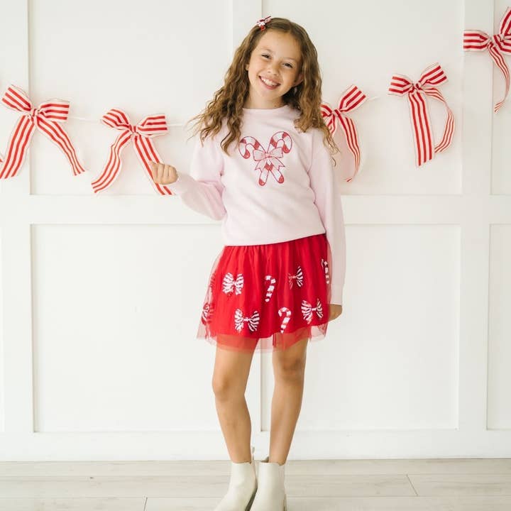 Candy Cane Christmas Sweatshirt
