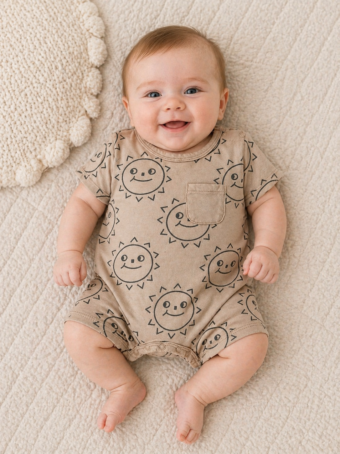 Happy Days Organic Sweat Romper