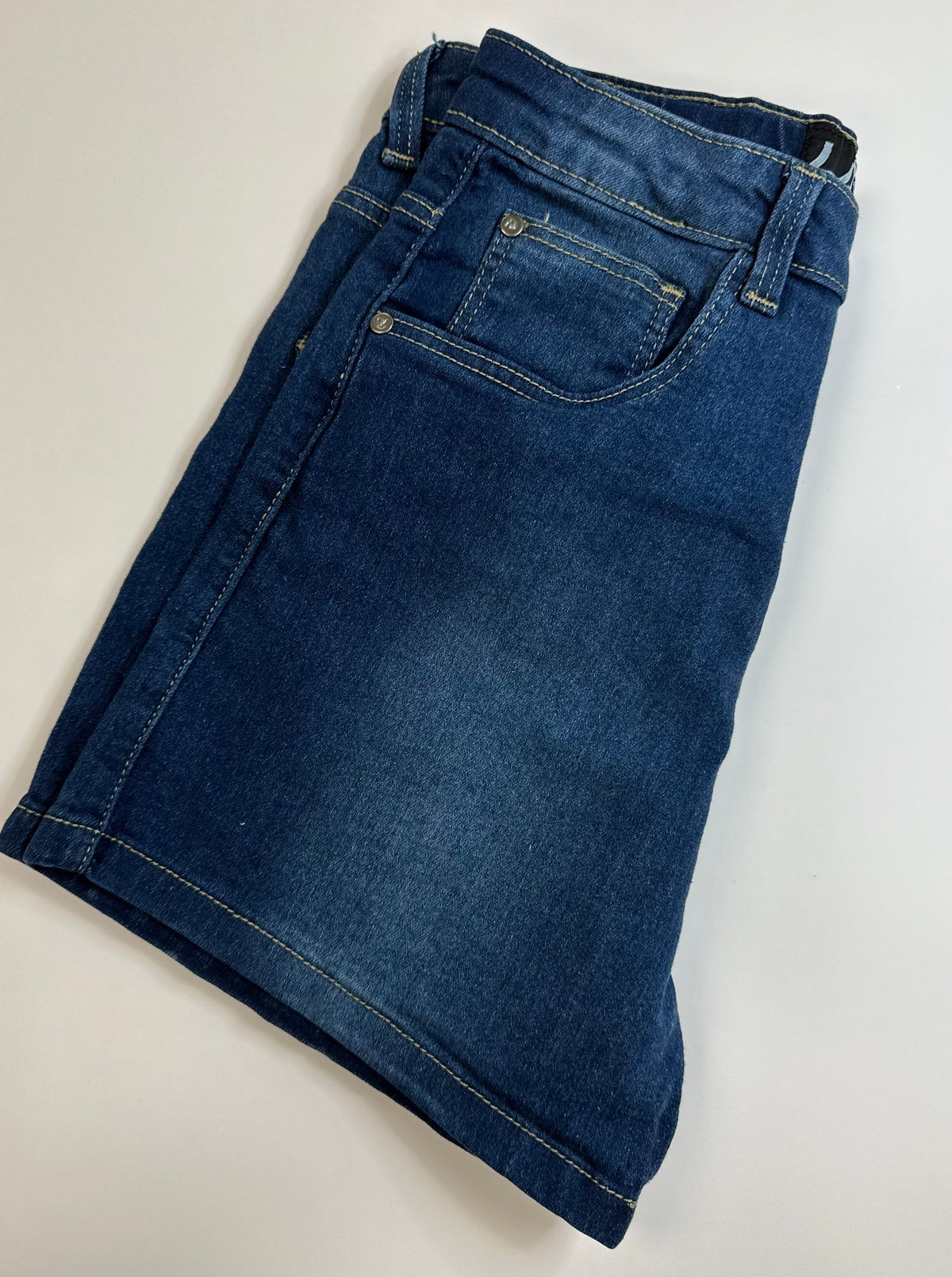 Soft Medium Denim Short