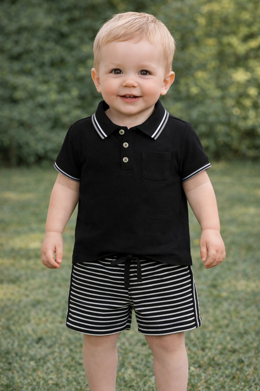 Bennett Stripe Short Set