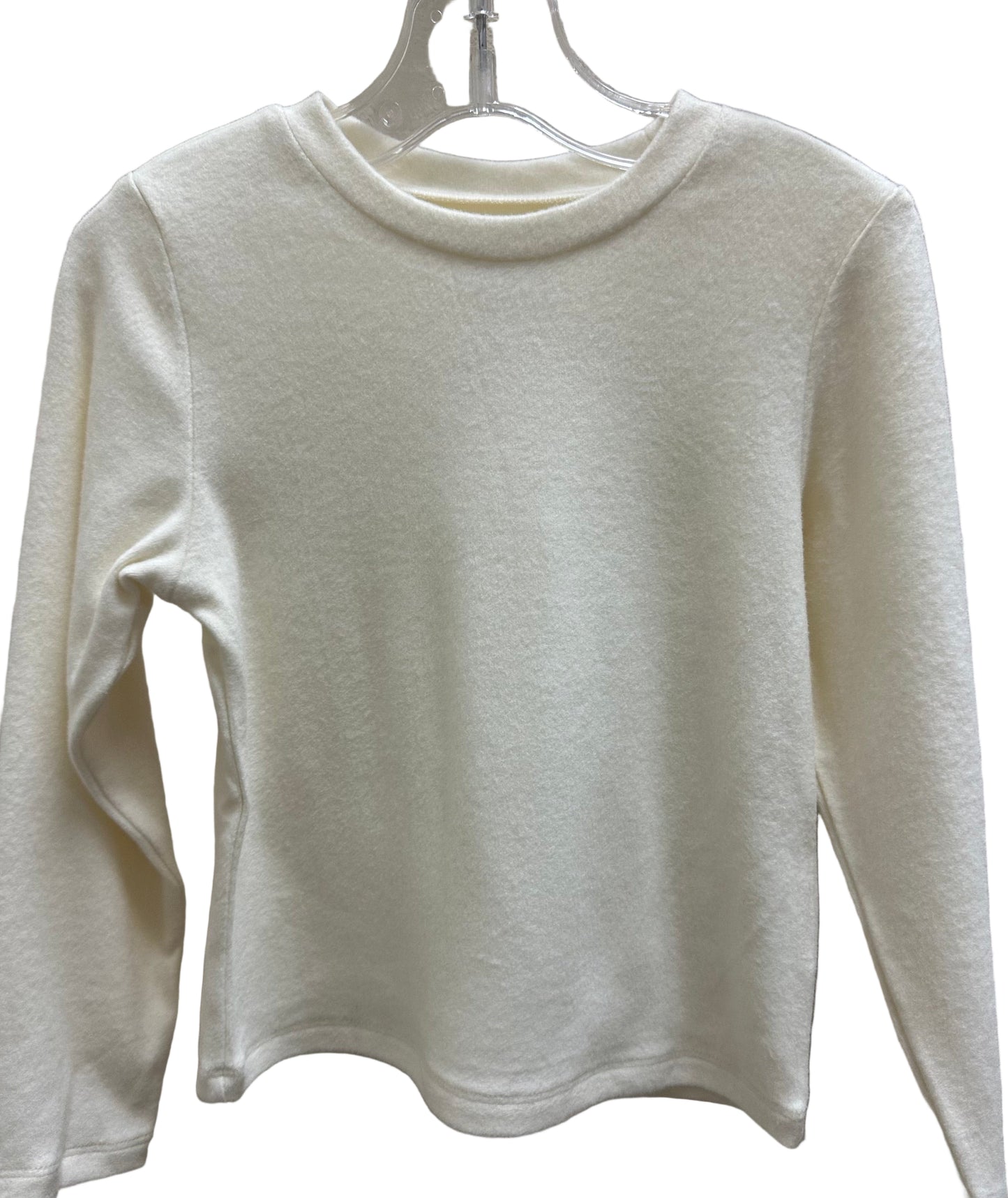 Soft Cream Girls Top