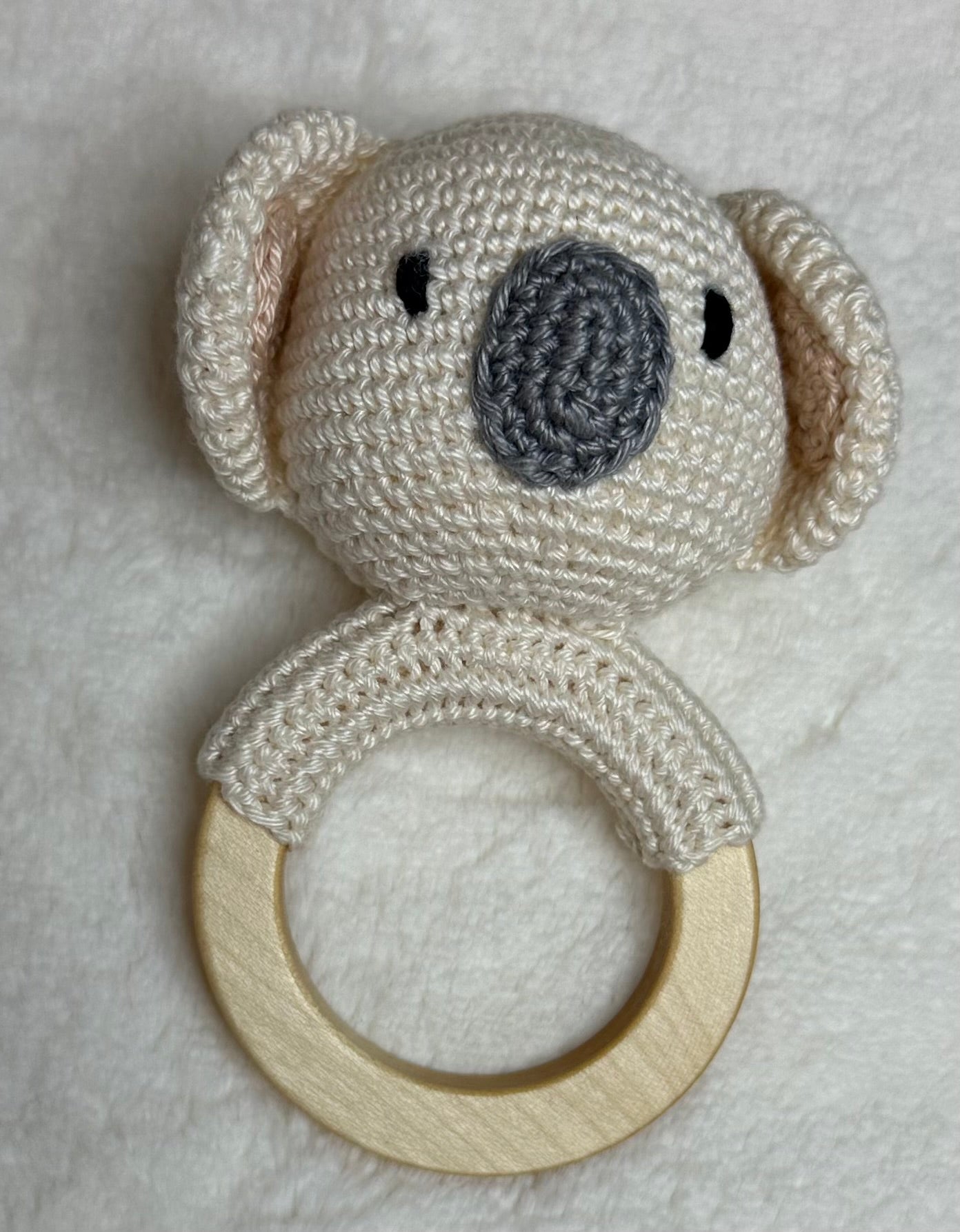 Crochet Koala Teether Toy