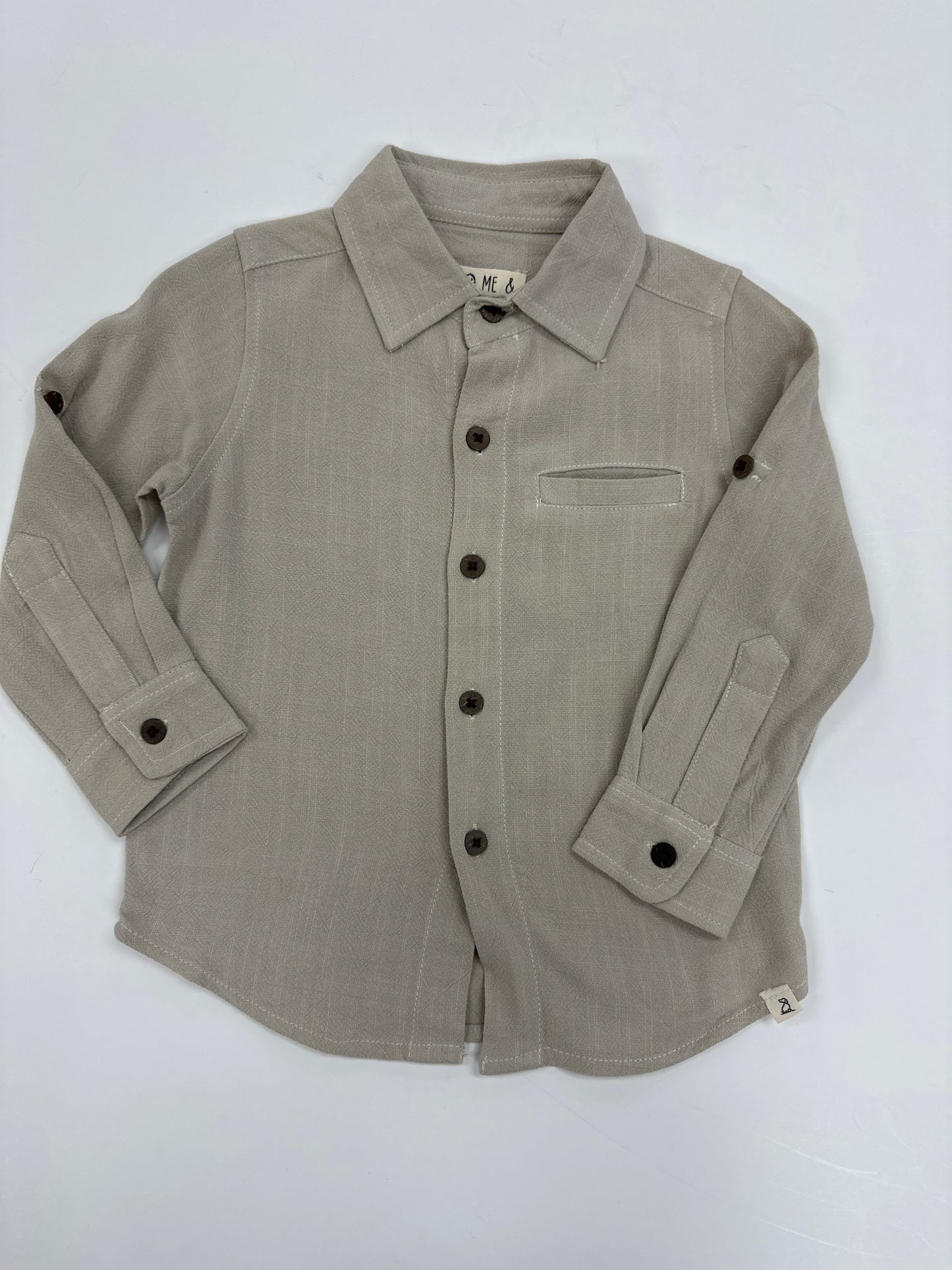 Atwood Dark Cream Woven Shirt