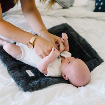 Lush Mini Charcoal Blanket