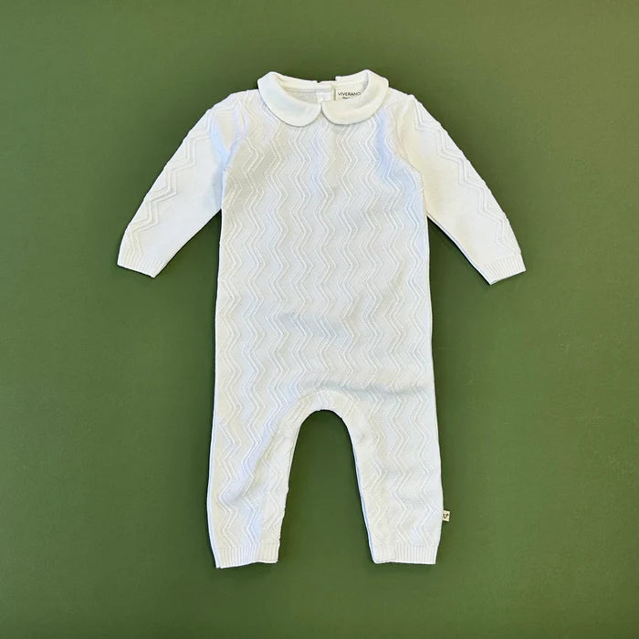 Milan Dove Peter Pan Jumpsuit