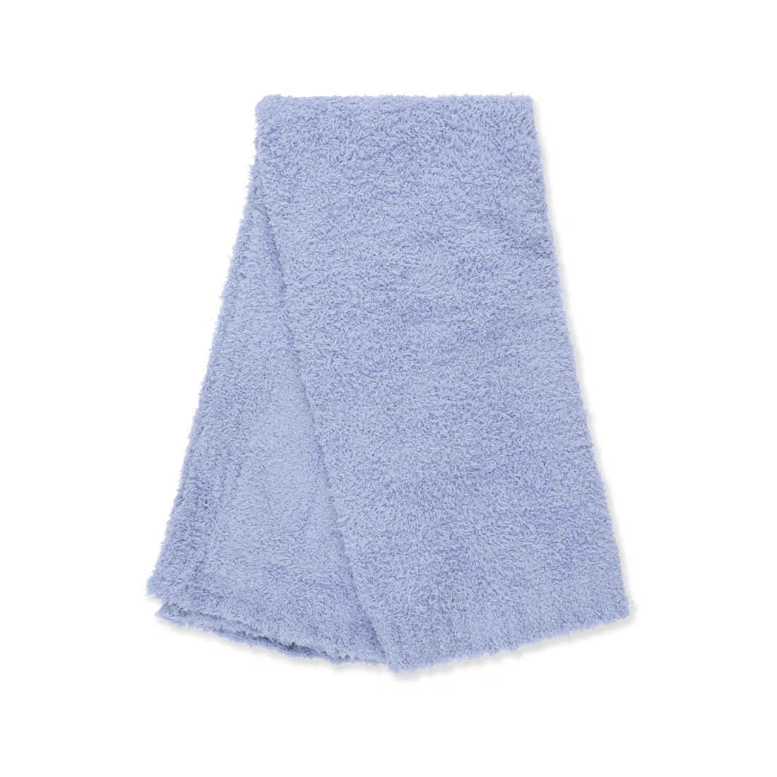 Dusty Blue Chenille Blanket