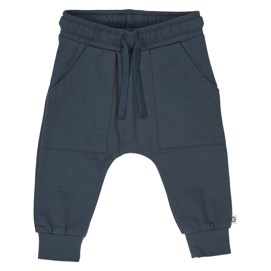 Harlequin Knit Sweater Blue Pants Set