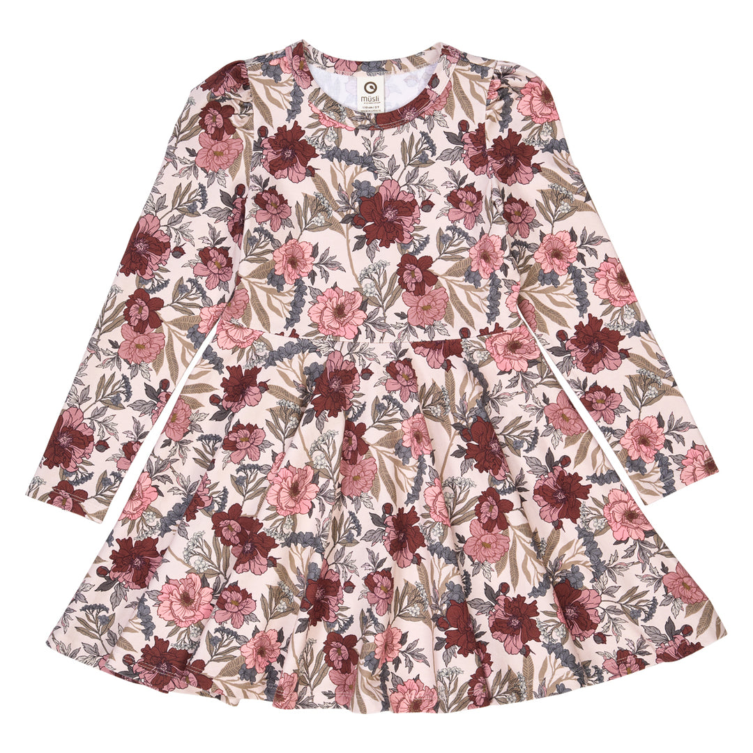 Bliss Floral Printed Swing Dress