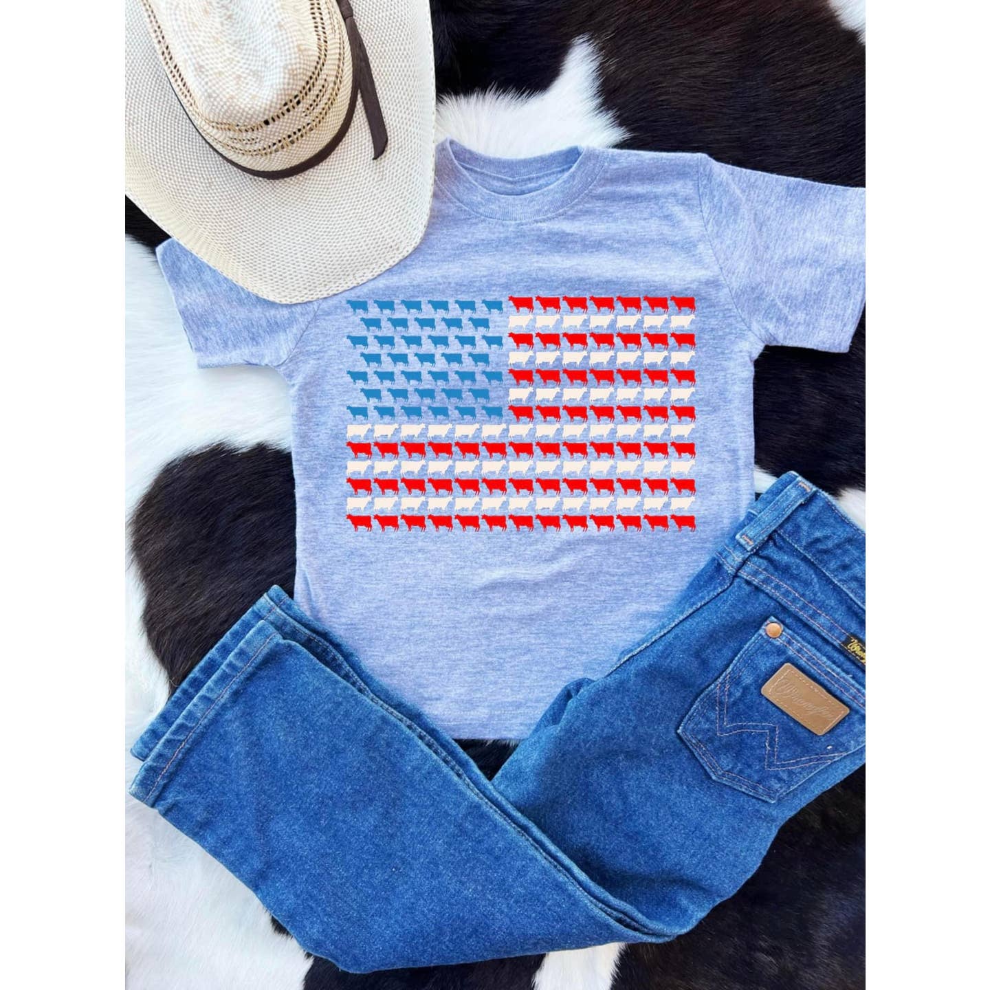 Cowflag T-shirt