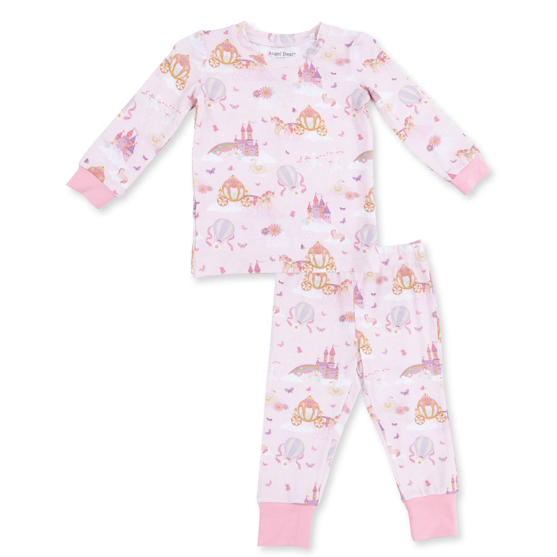 Princess, Unicorns, Castle L/S Loungewear Set