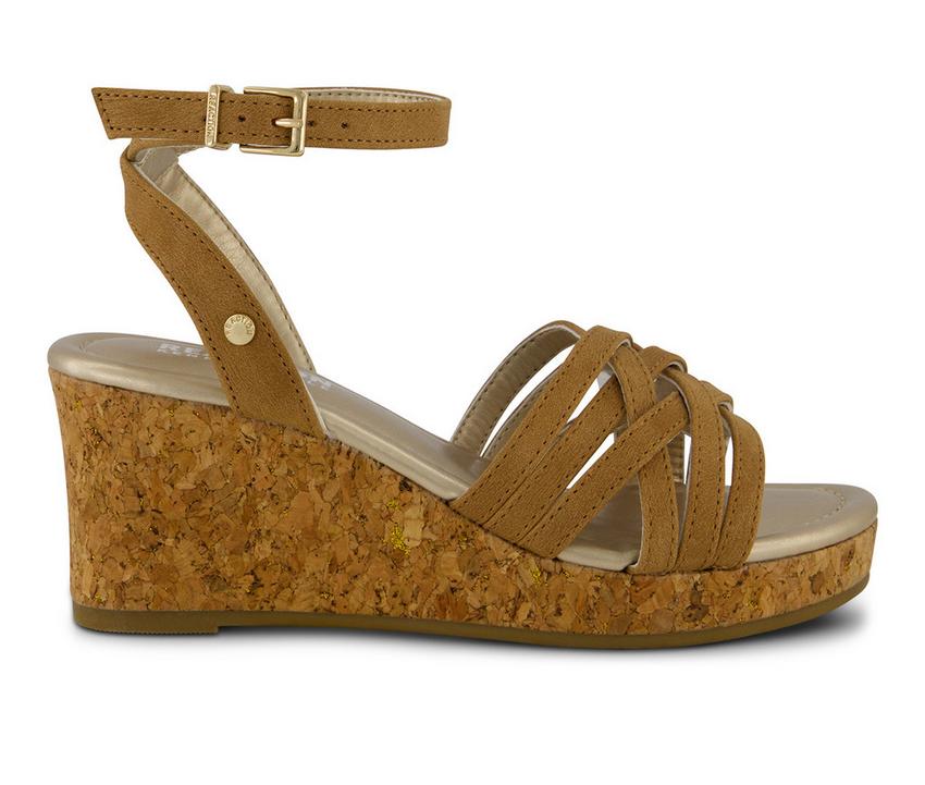 Cognac Anastasia Bella Wedge
