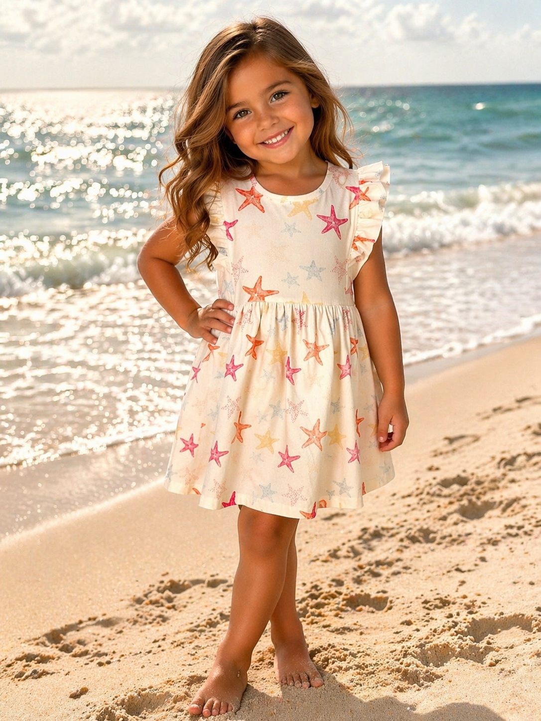 Starfish Modal Cotton Dress