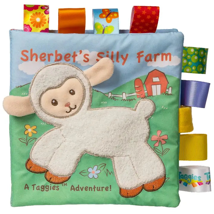 Taggies Sherbert Lamb Soft Book