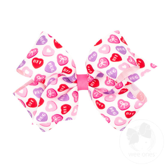Med Hugs Heart Bow