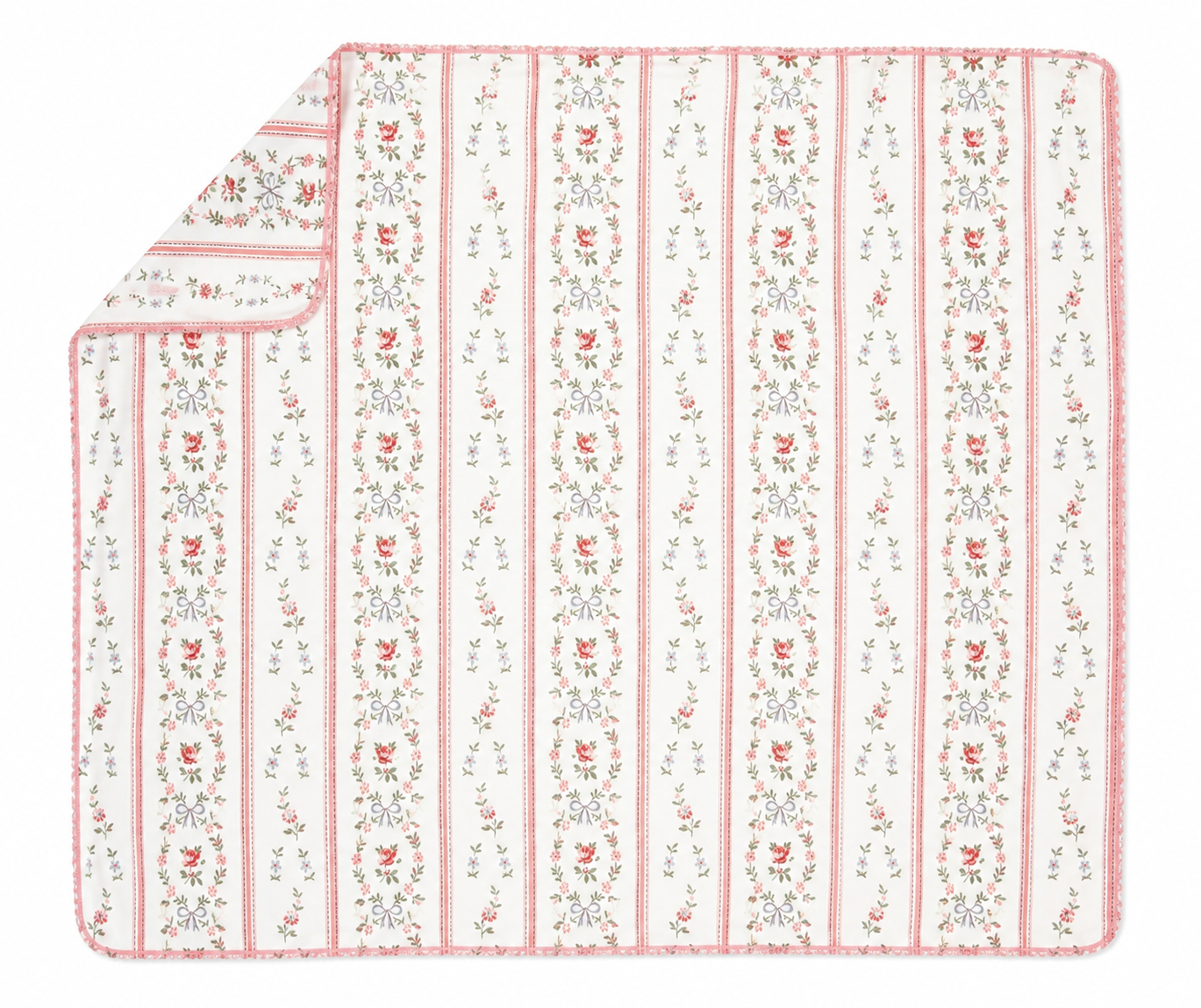 Marnie Rosebud Stripe Swaddle