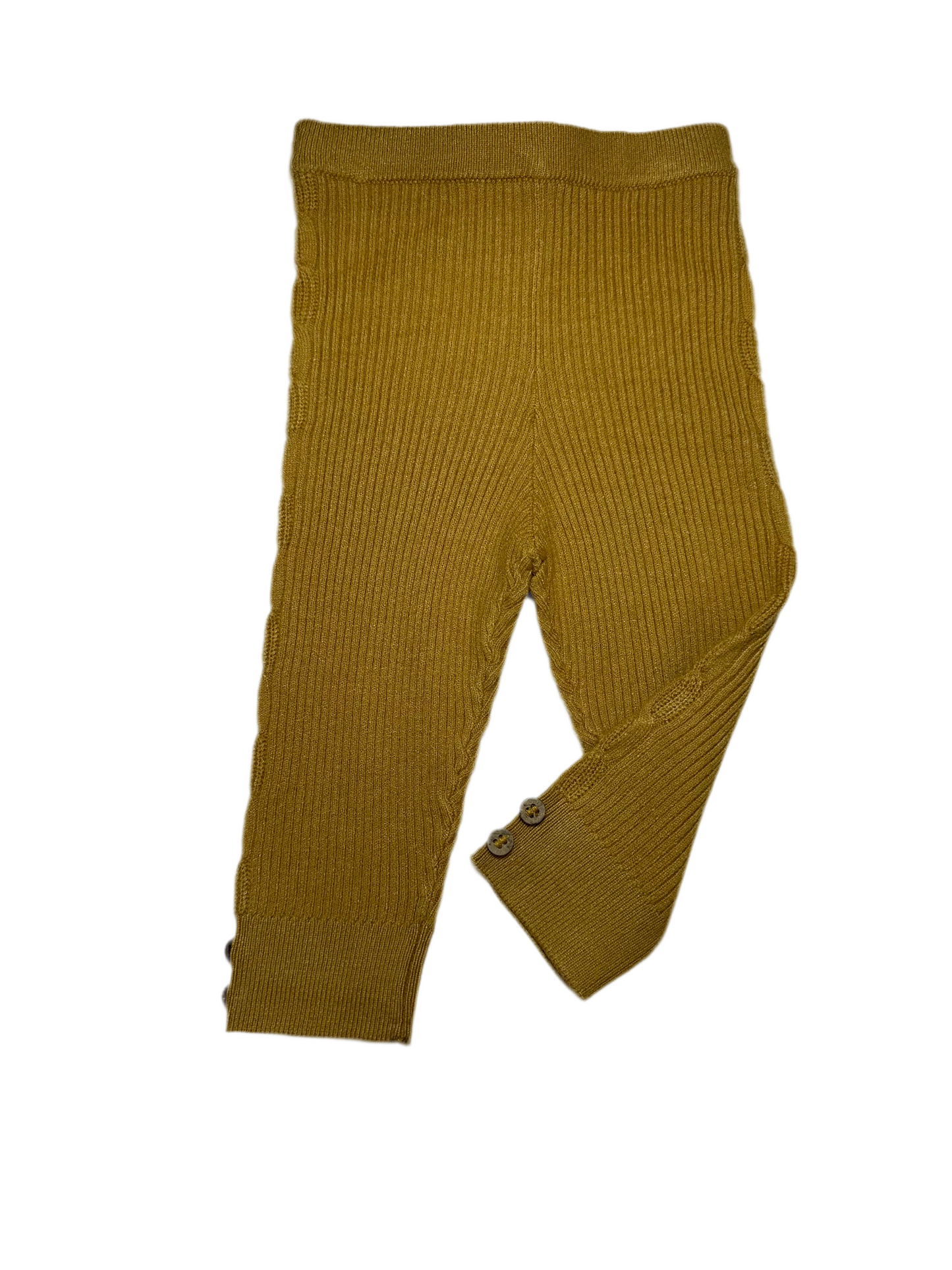 Honey Heather Baby Knit Leggings