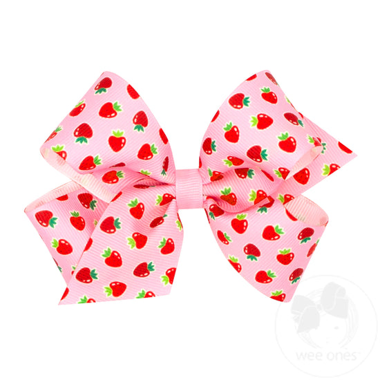 Med Sweet Treats Strawberry Bow