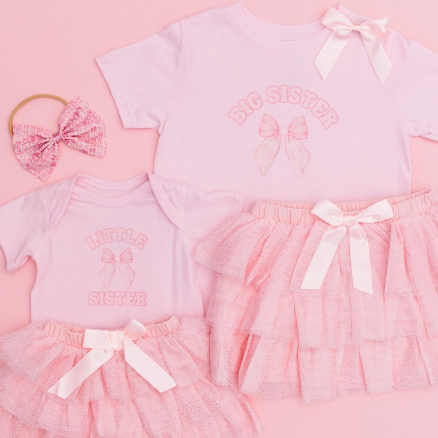 Little Sister Short Sleeve Bodysuit