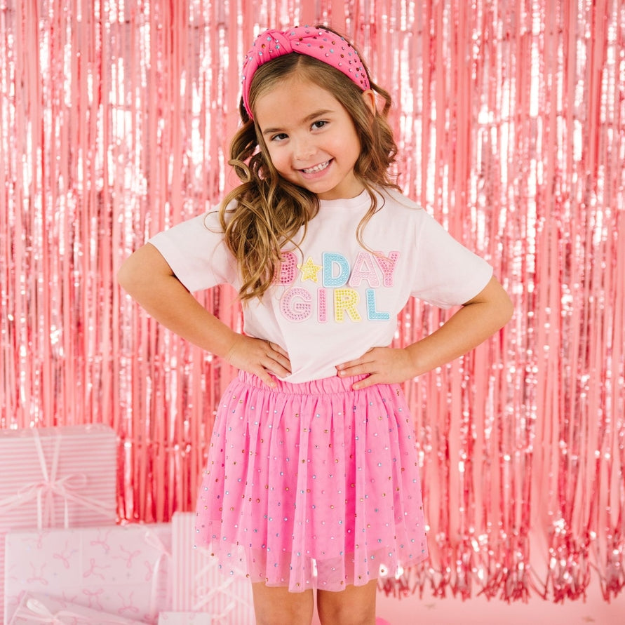 Raspberry Rhinestone Tutu