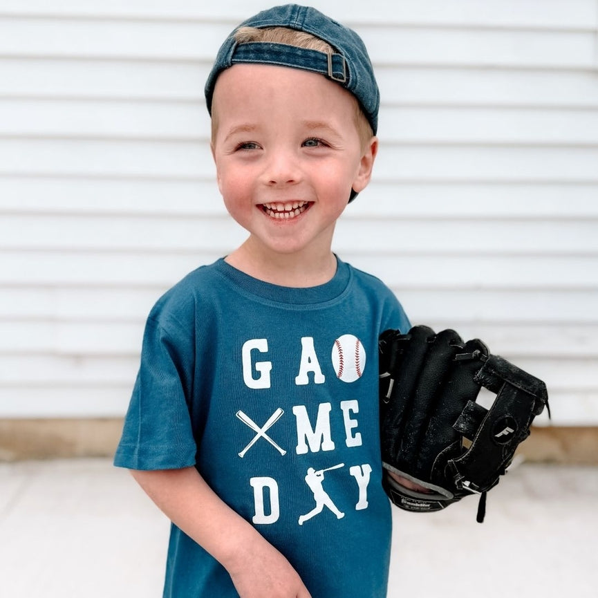 Baseball Game Day Short Sleeve T-Shirt