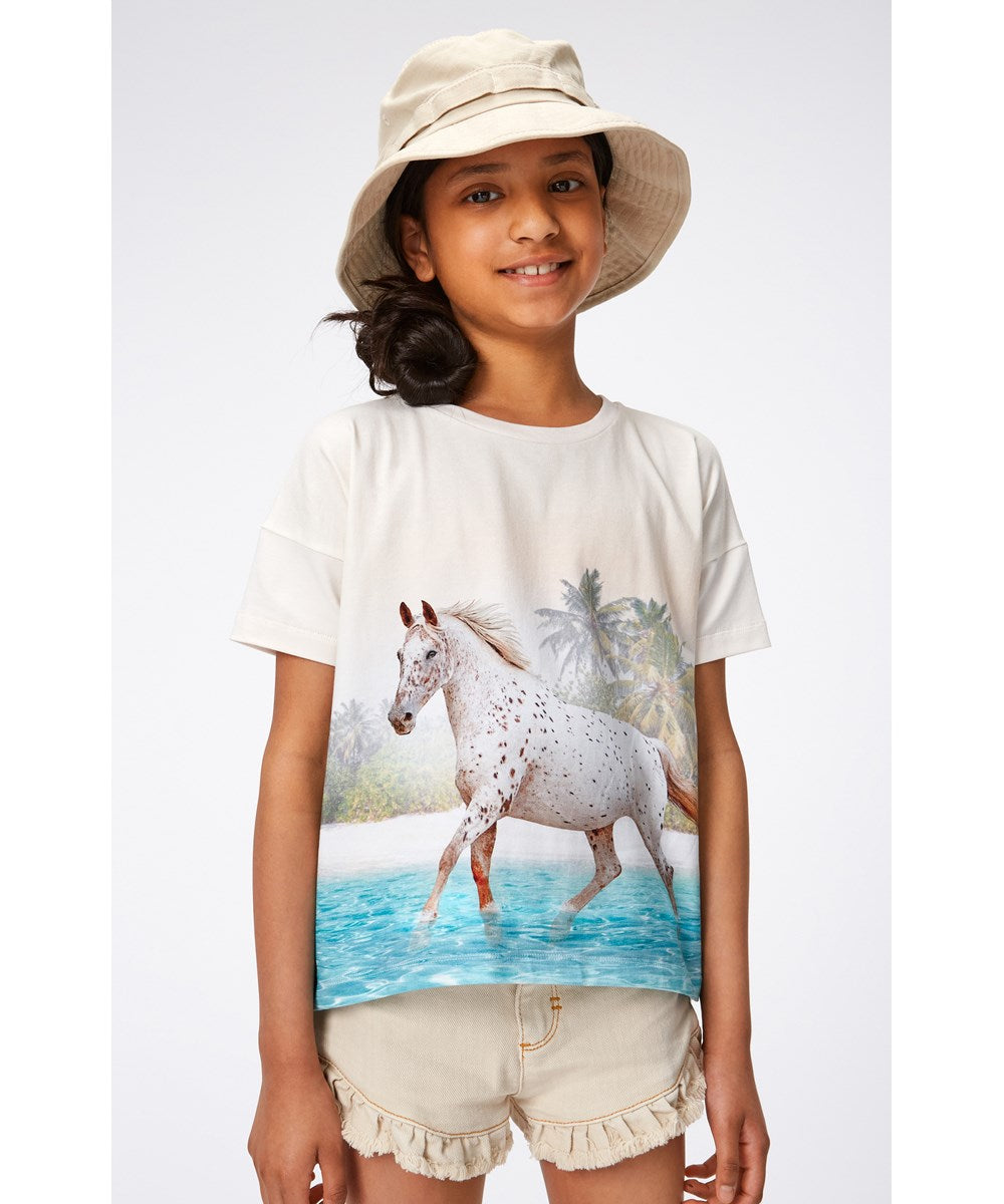 Horse On Beach T-shirt