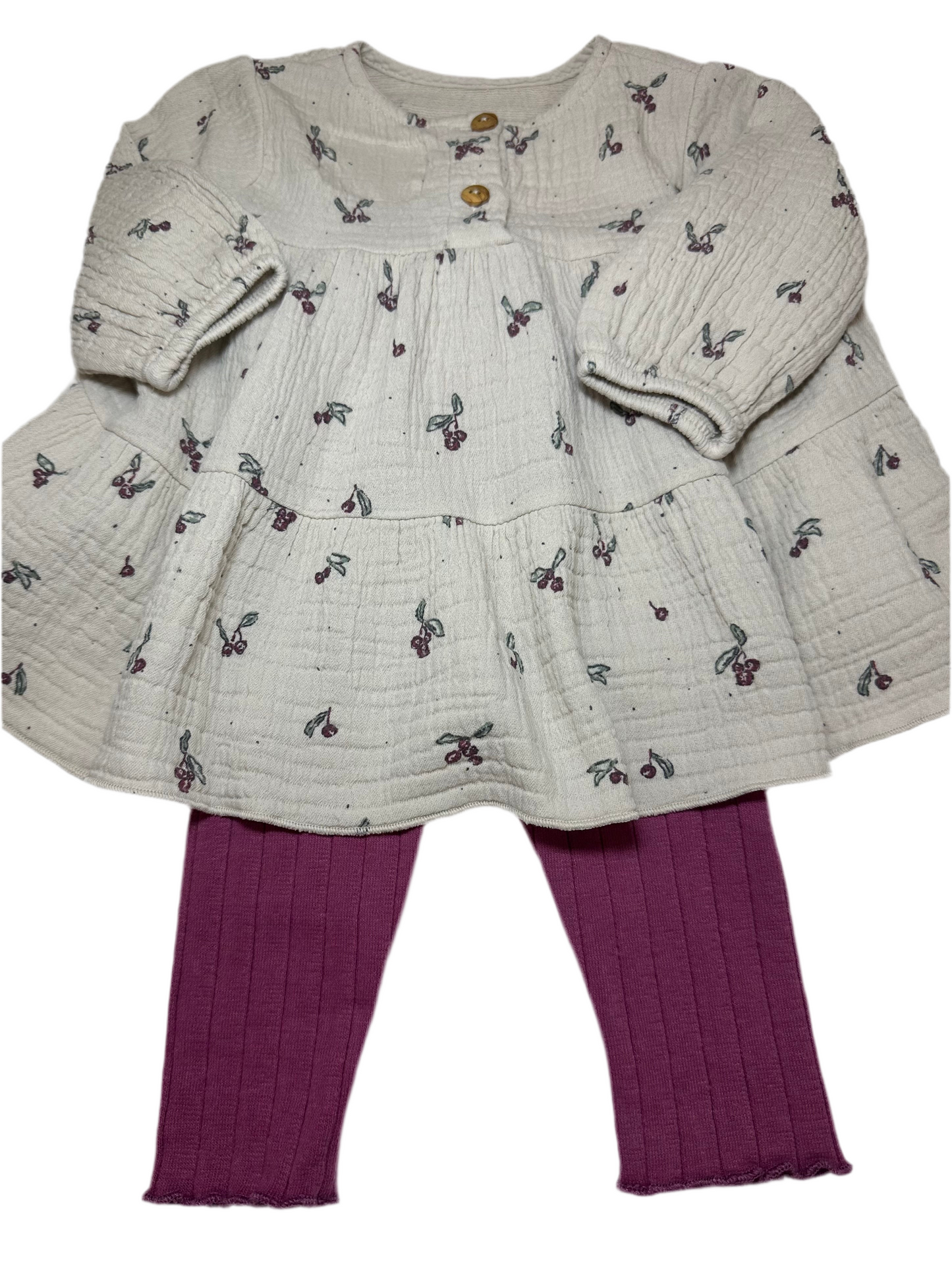 Strawberry Tunic Leggings Set