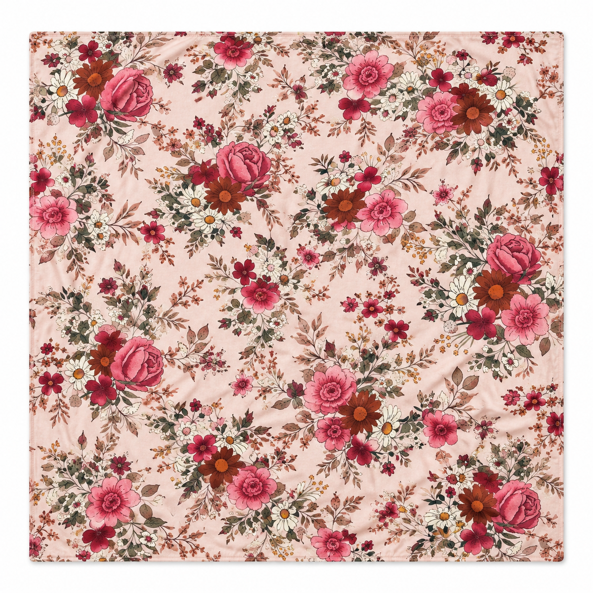 Sabrina Floral Swaddle Blanket