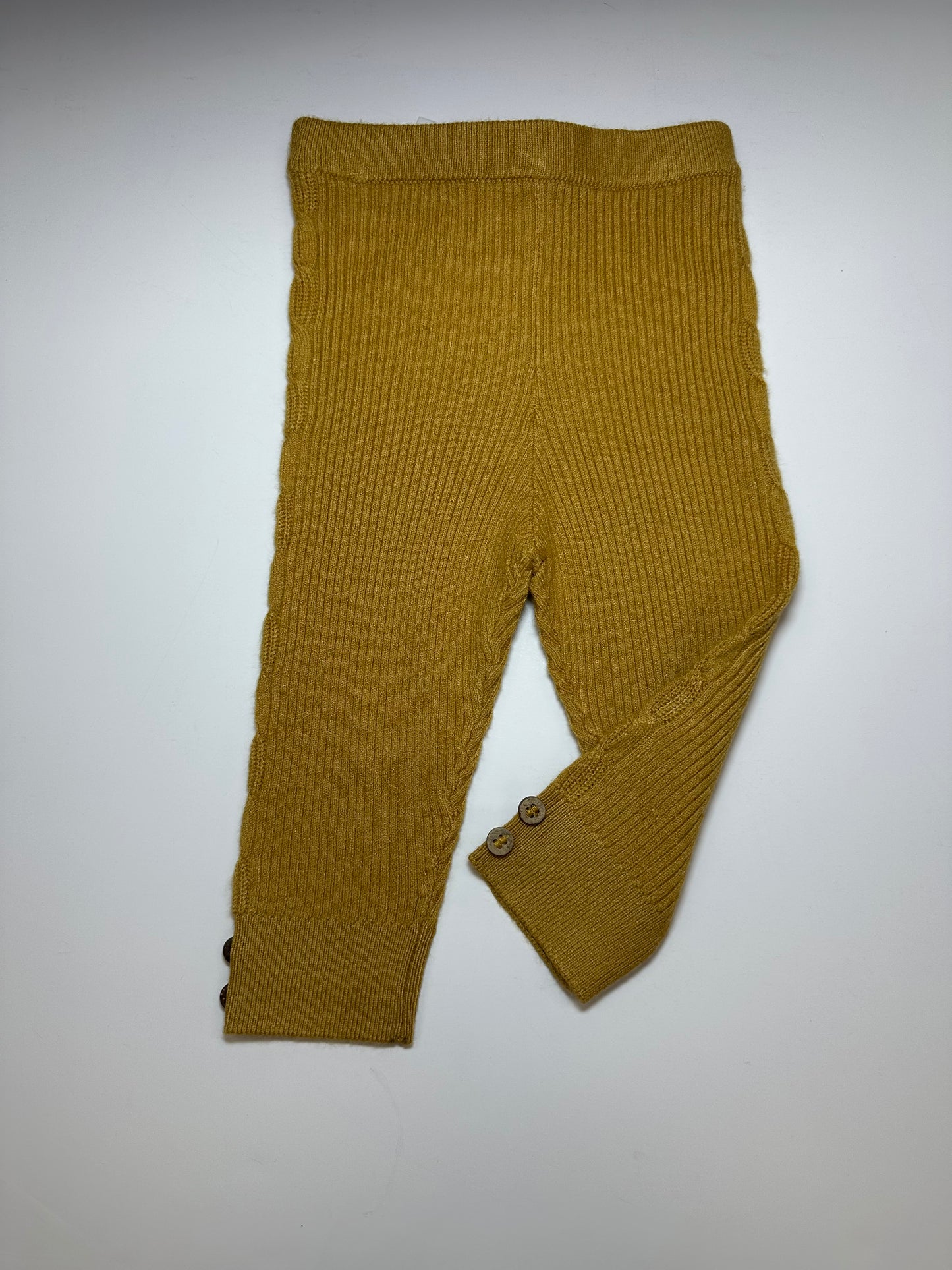 Honey Heather Baby Knit Leggings