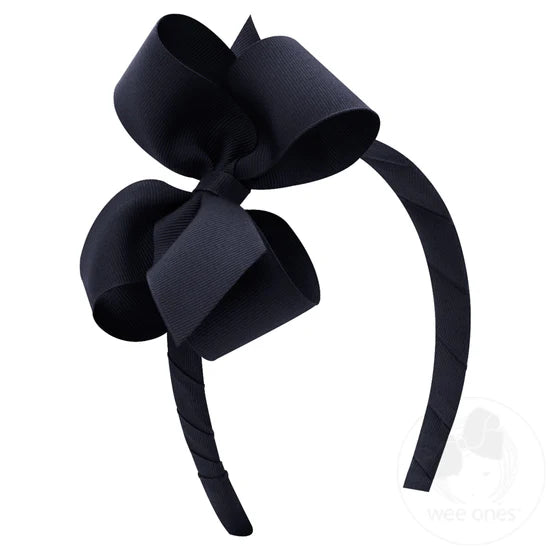 Medium Tap Gro Headband with Bow
