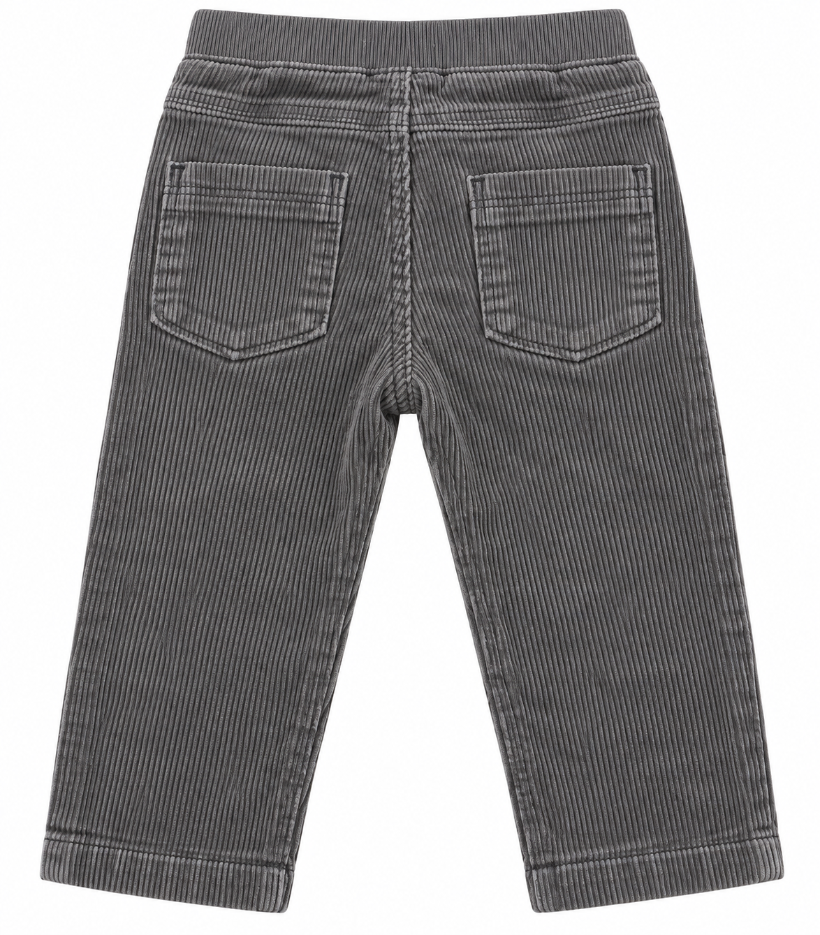 Gray Corduray Pant