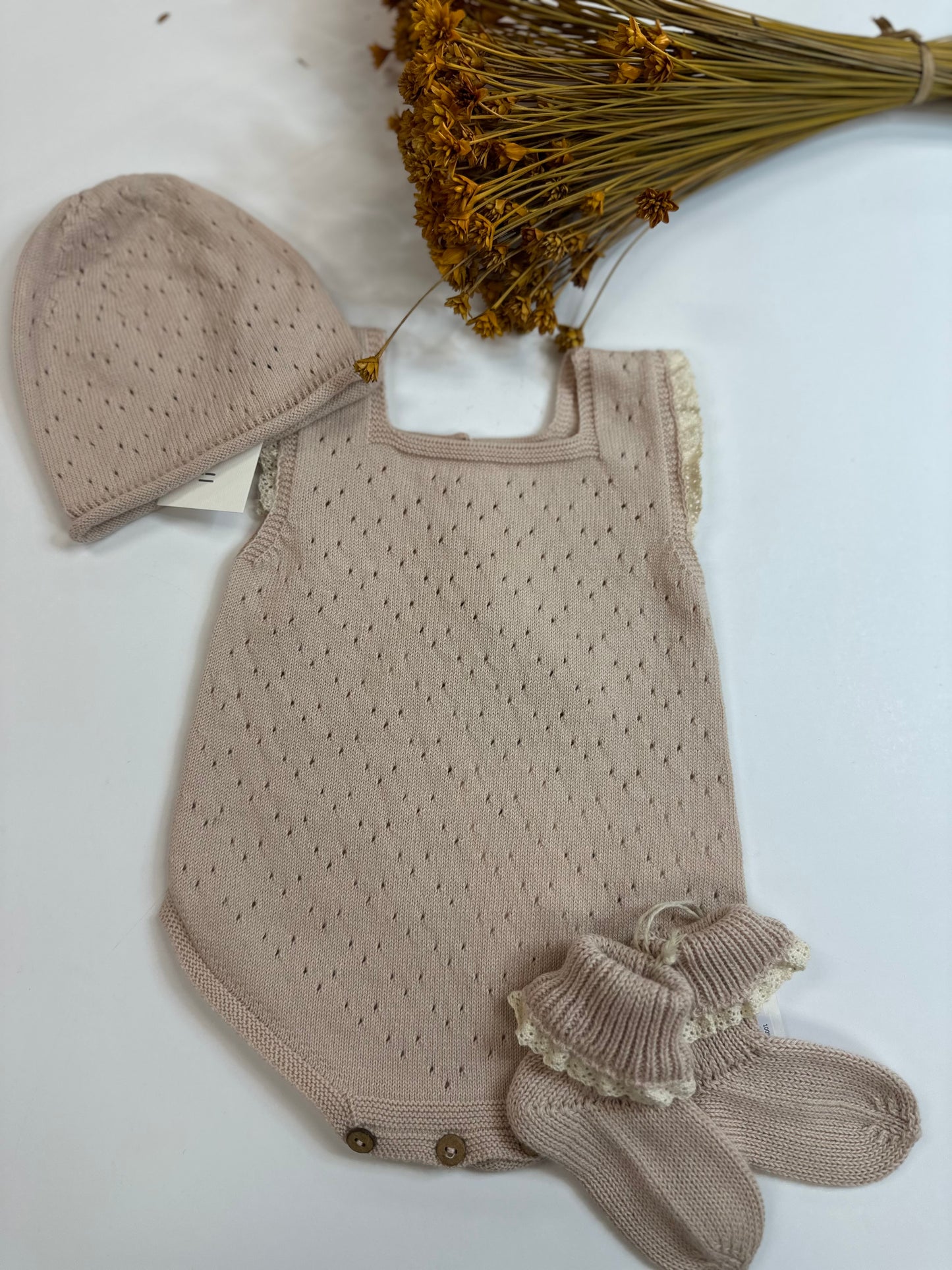 Light Pink Knit Hat