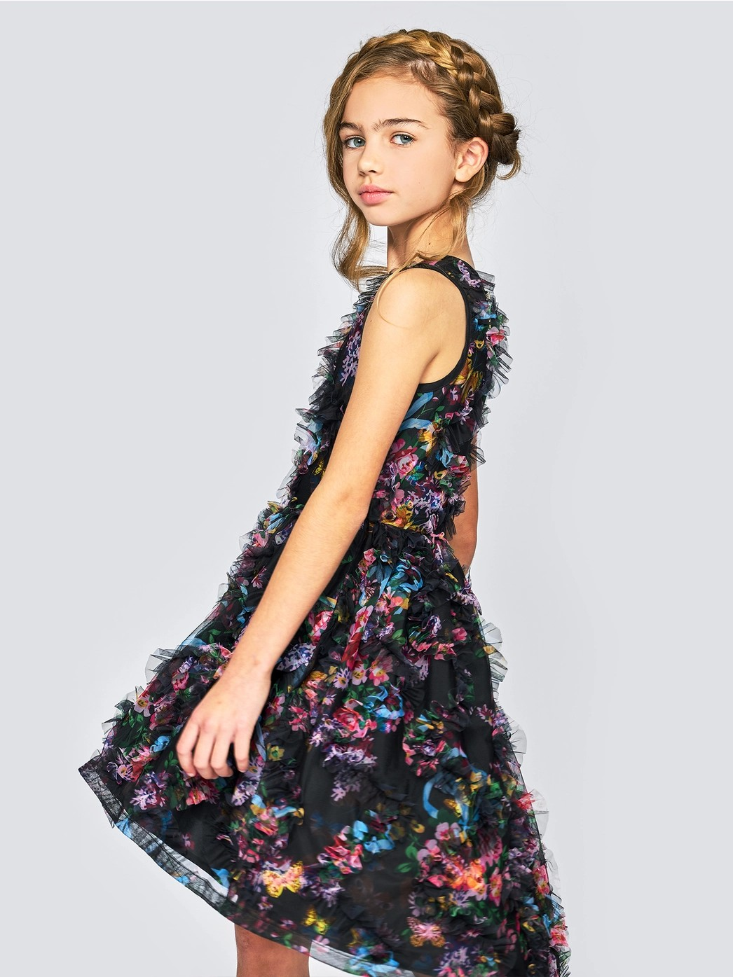 Butterfly HighLow Hem Dress
