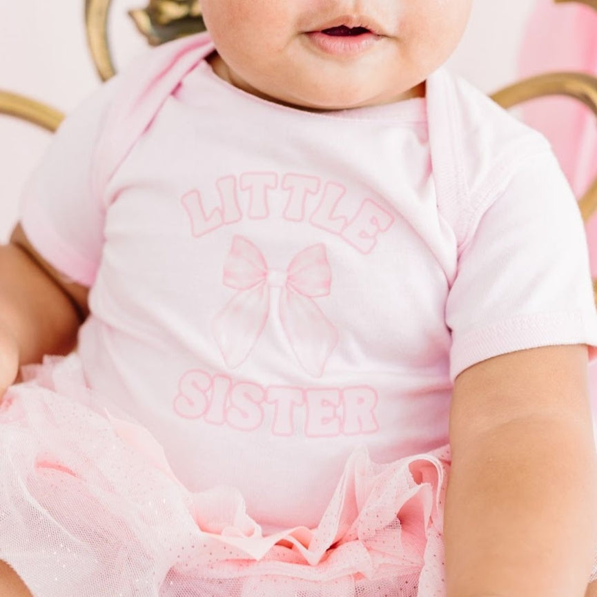 Little Sister Short Sleeve Bodysuit