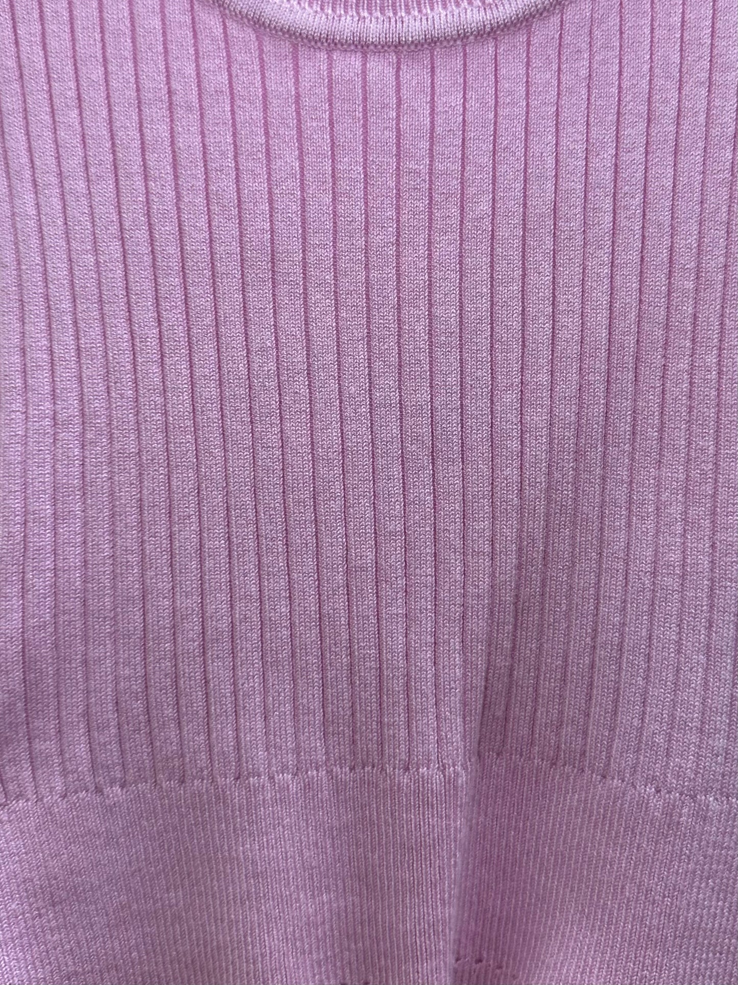 3024 Pink Ribbed Top