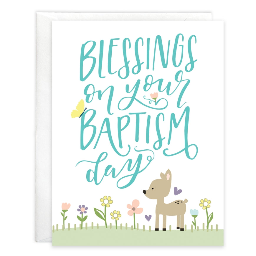 Religious Greeting Card Flowers