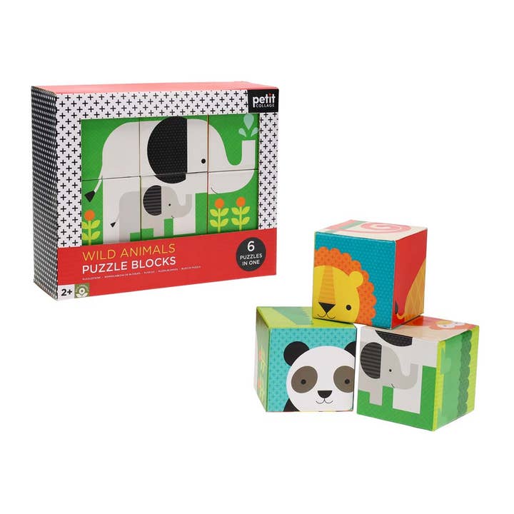 Wild Animal Puzzle Blocks