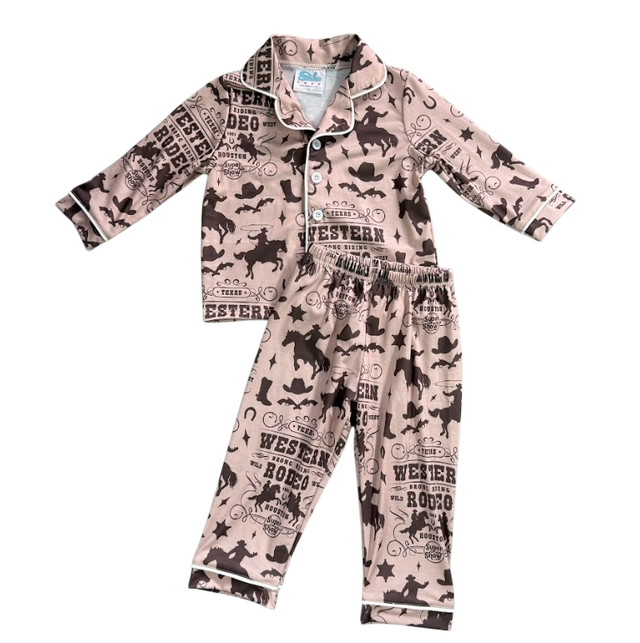 Western Rodeo Boys PJs