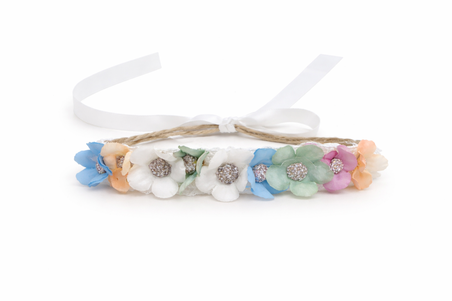 Vintage Floral Crown